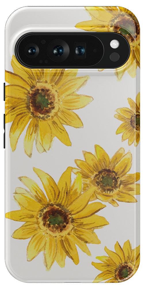 Casetry Golden Garden | Yellow Sunflower Floral Google Pixel Case - view 15