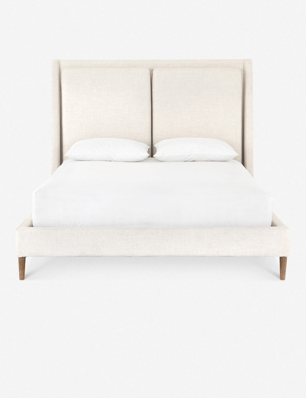 Lulu and Georgia Rexford Platform Bed – Cream