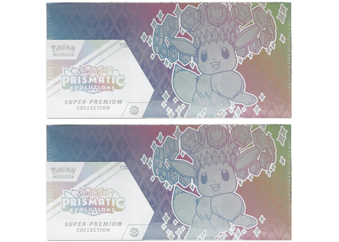 Scarlet violet prismatic – 2025 Pokémon Scarlet & Violet Prismatic Evolutions Super Premium Collection 2x Lot