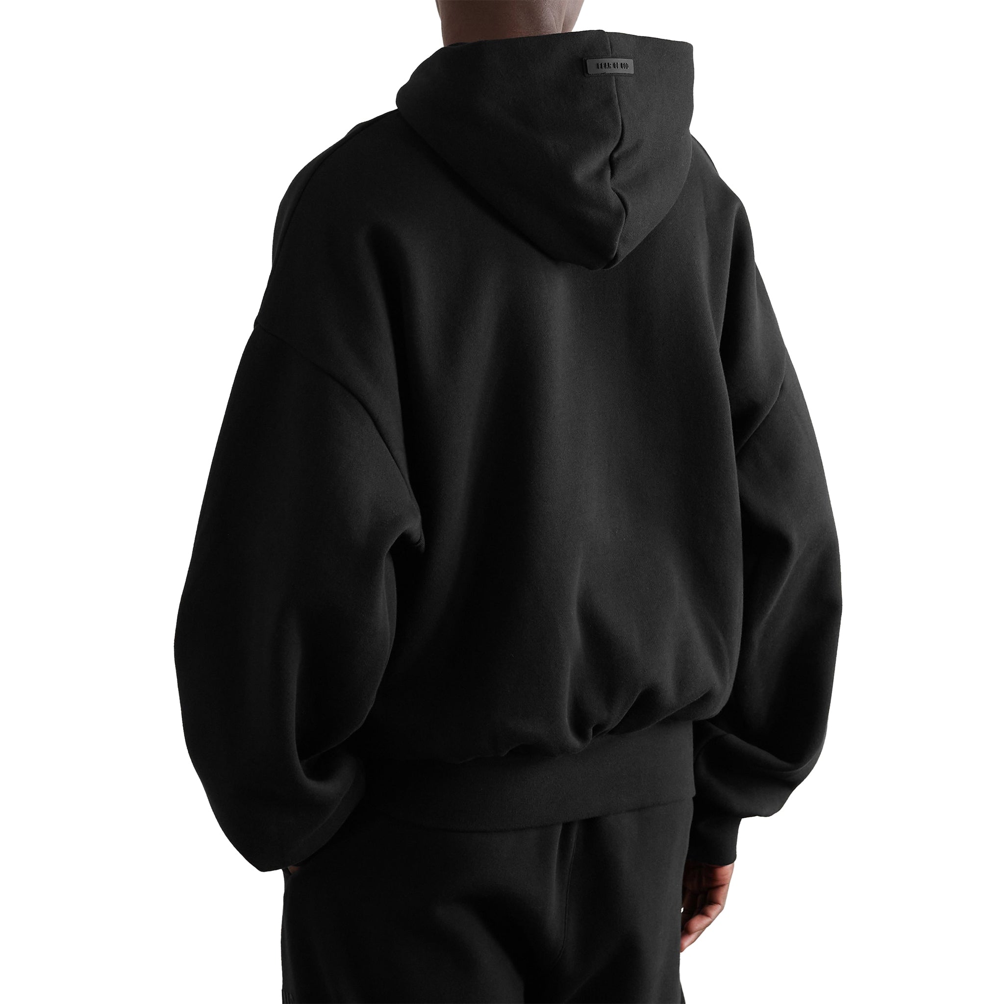 Fear Of God Essentials Black Hoodie (SS23) - view 2