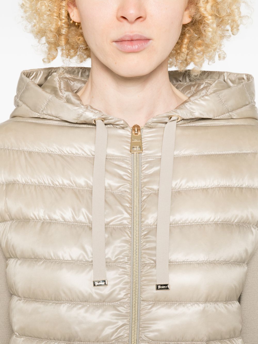 Herno Cotton and nylon down jacket - view 4