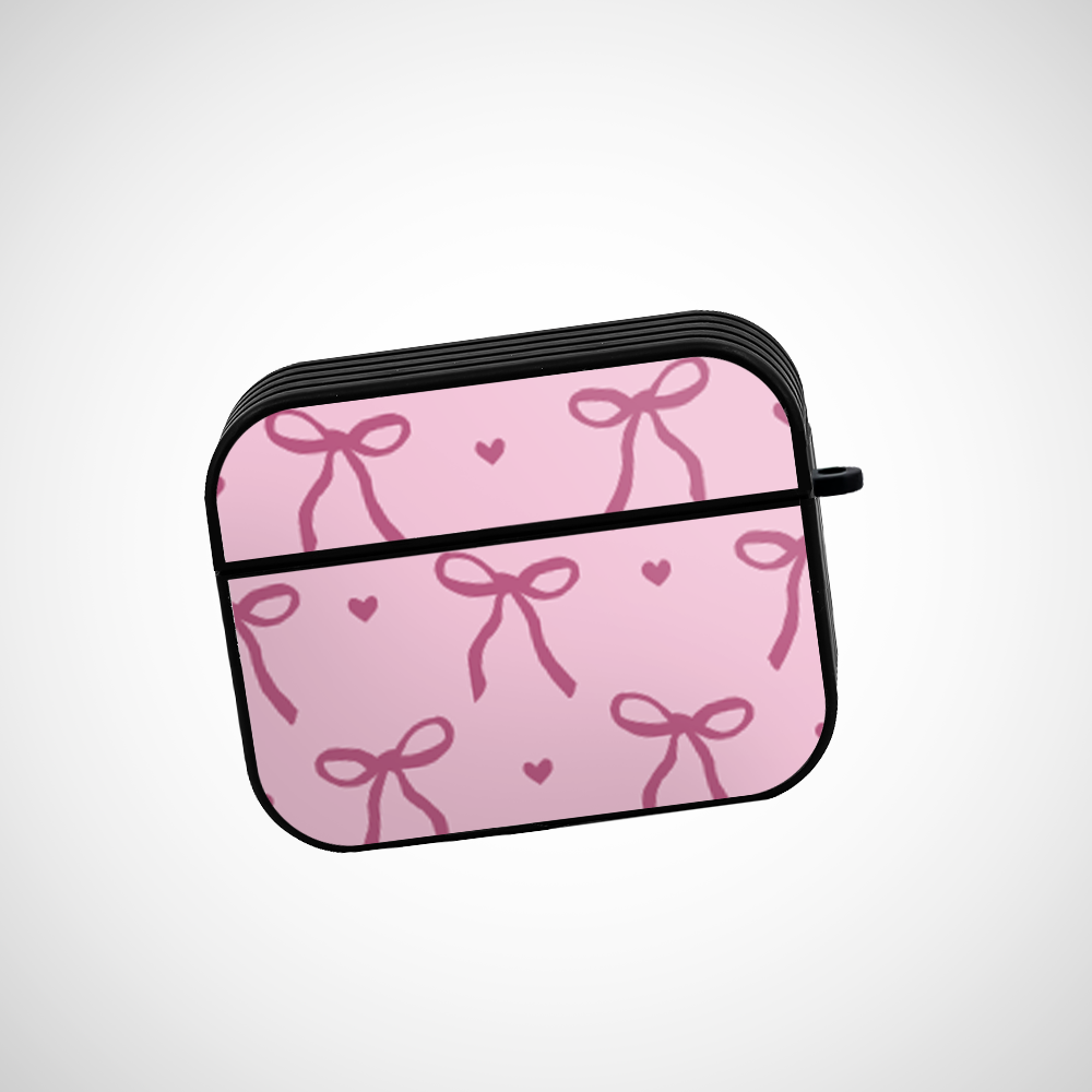 Cover It Up Hearts and Bow Glass Airpods Pro 2 Case Covers