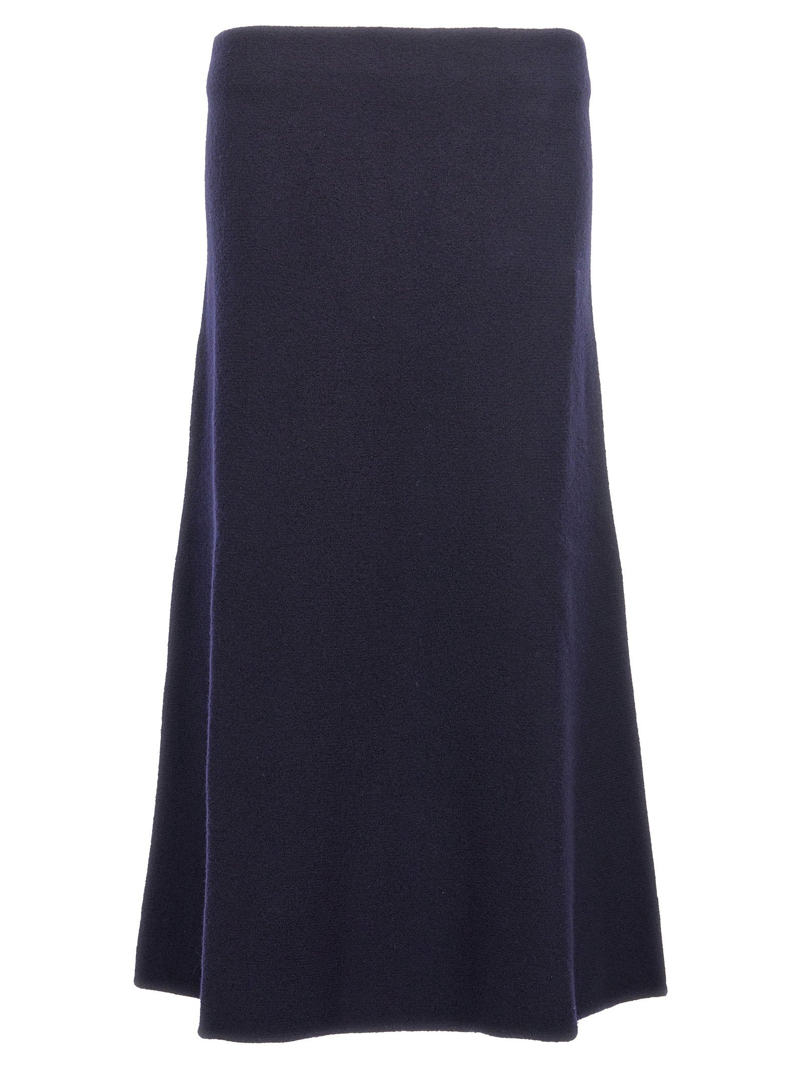 Jil Sander Long Wool Skirt – 100% wool