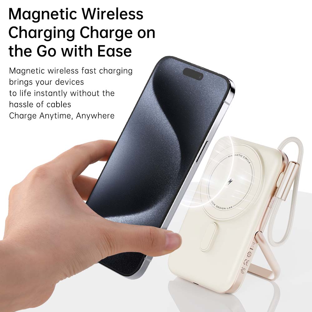 Million Cases Rock Mag Grip 30W 10000 mAh Magnetic Wireless Power Bank - view 6