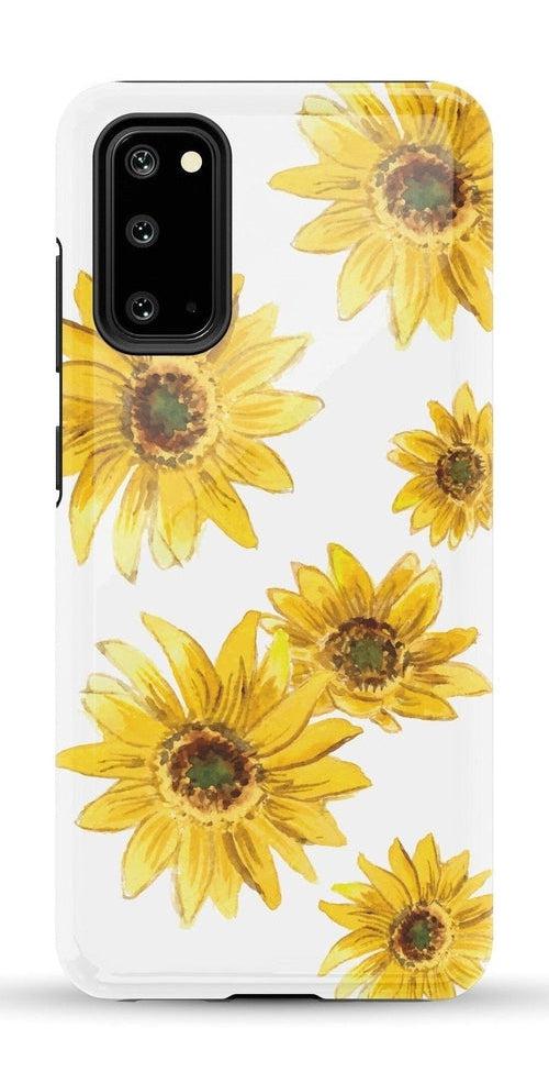 Casetry Golden Garden | Yellow Sunflower Floral Samsung Case - view 39
