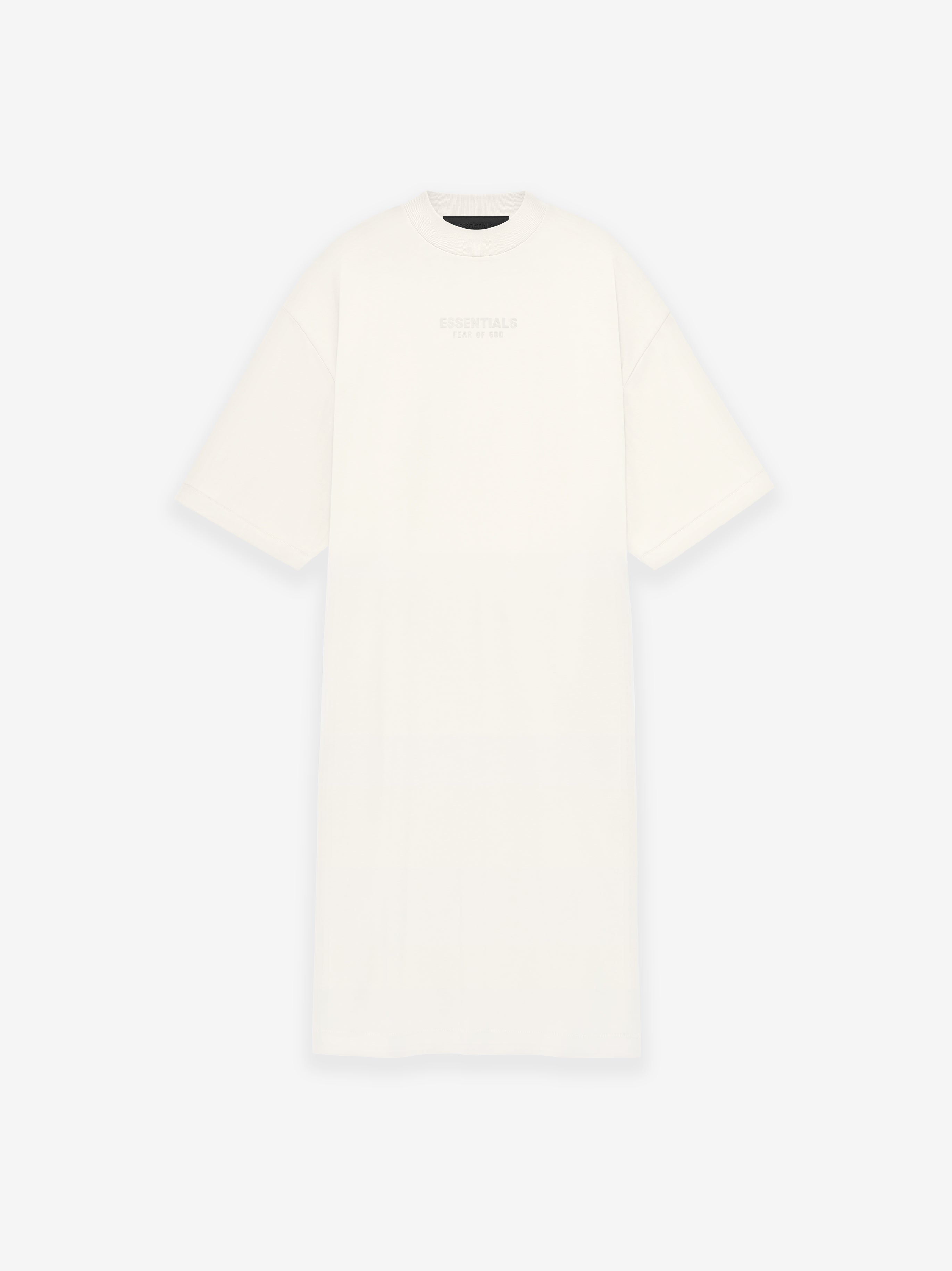 ESSENTIALS Kids 3/4 Sleeve Dress – Cloud Dancer
