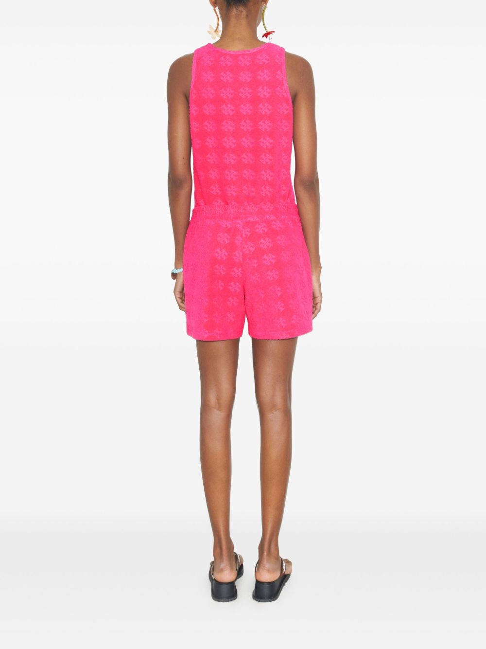 Tory Burch Logo cotton shorts - view 2