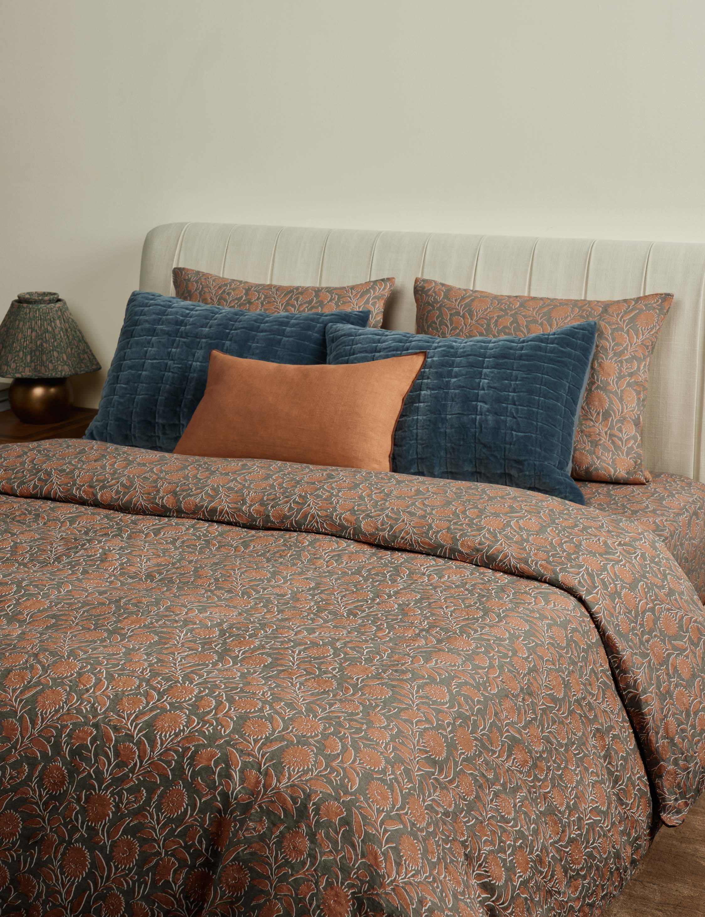 Lulu and Georgia Fransen Linen Cotton Duvet Cover
