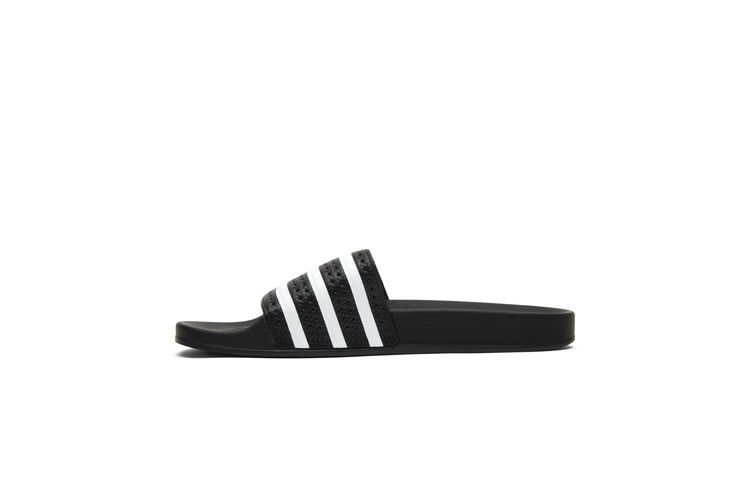 Yeezy adidas Adilette Slides Black White - view 3