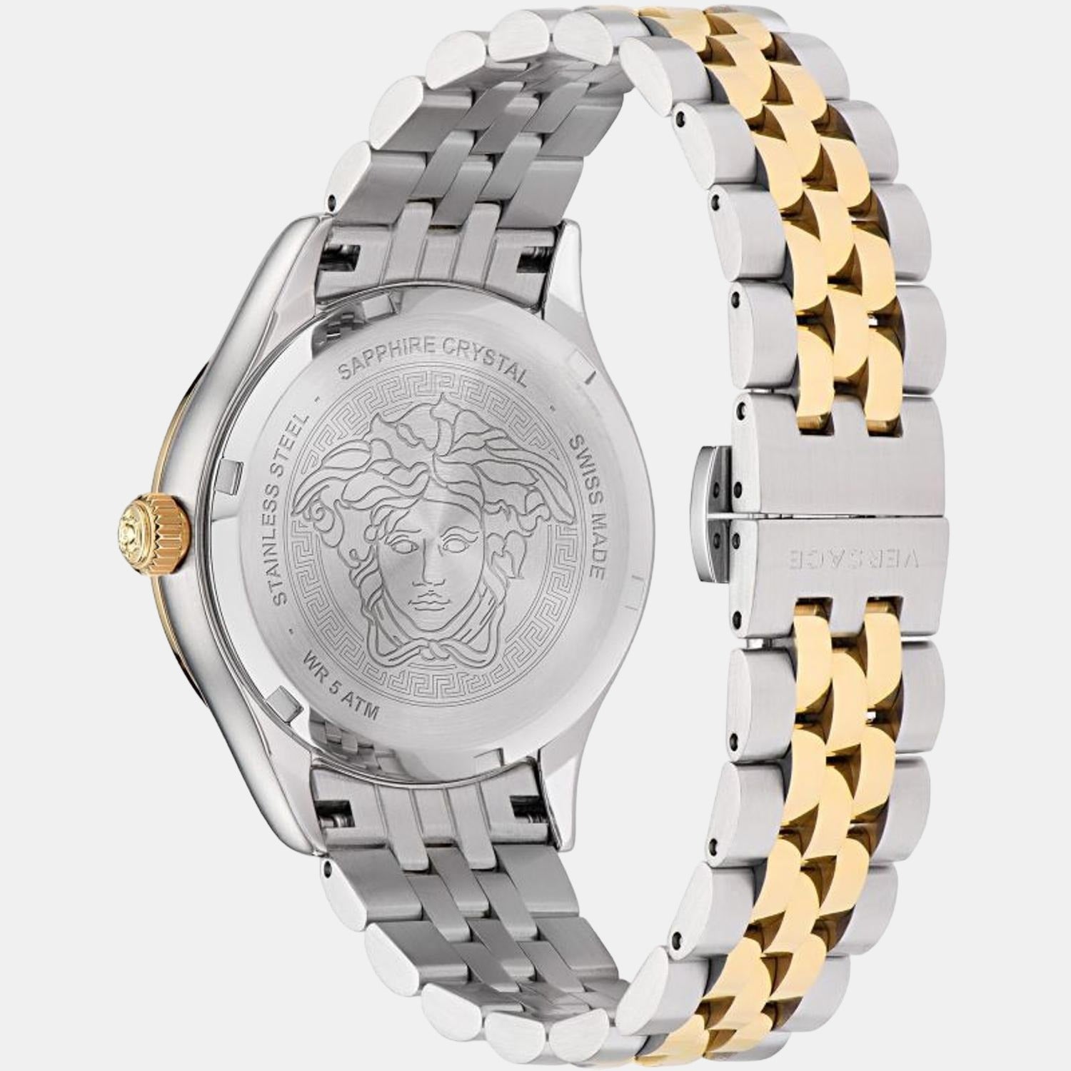 Versace Hellenyium Women Quartz Blue Dial Analog Stainless Steel Watch VE2S00522 - view 2
