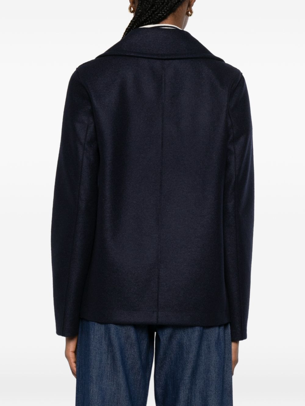 Harris Wharf London Wool coat – Virgin Wool 100% - view 2