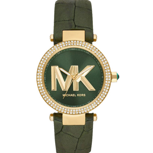 Michael Kors Parker Green Dial Women 39mm