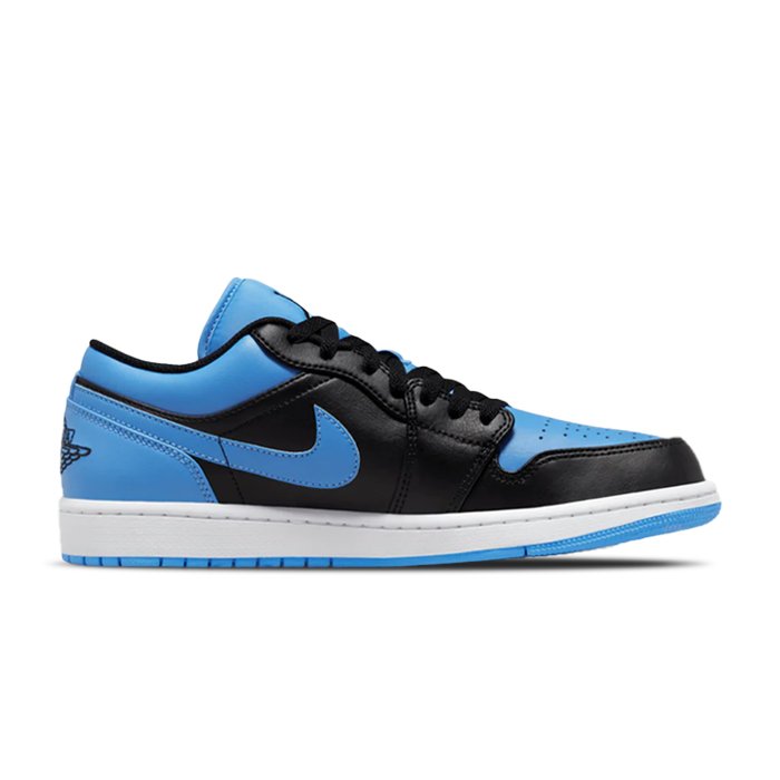 HYPE ELIXIR Air Jordan 1 Low Black University Blue