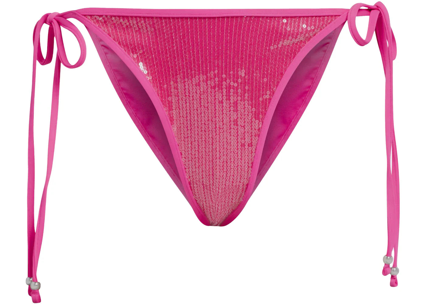 adidas Ivy Park Sequin Triangle Bikini Bottom Shock Pink
