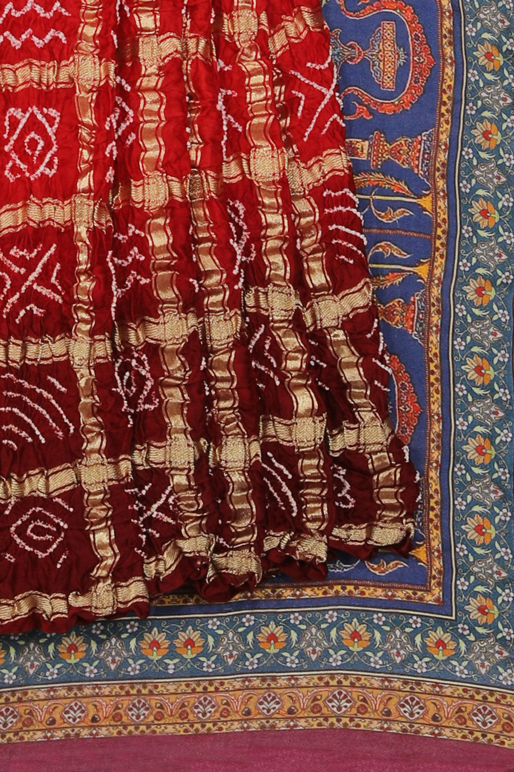 Kalanjali Gorgeous Bandhani Saree – Women's