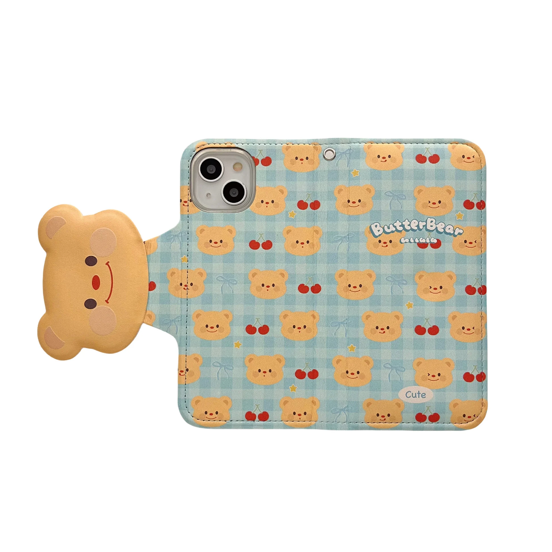 Peeperly Adorable Butter Bear Folding Case – No Color - view 9
