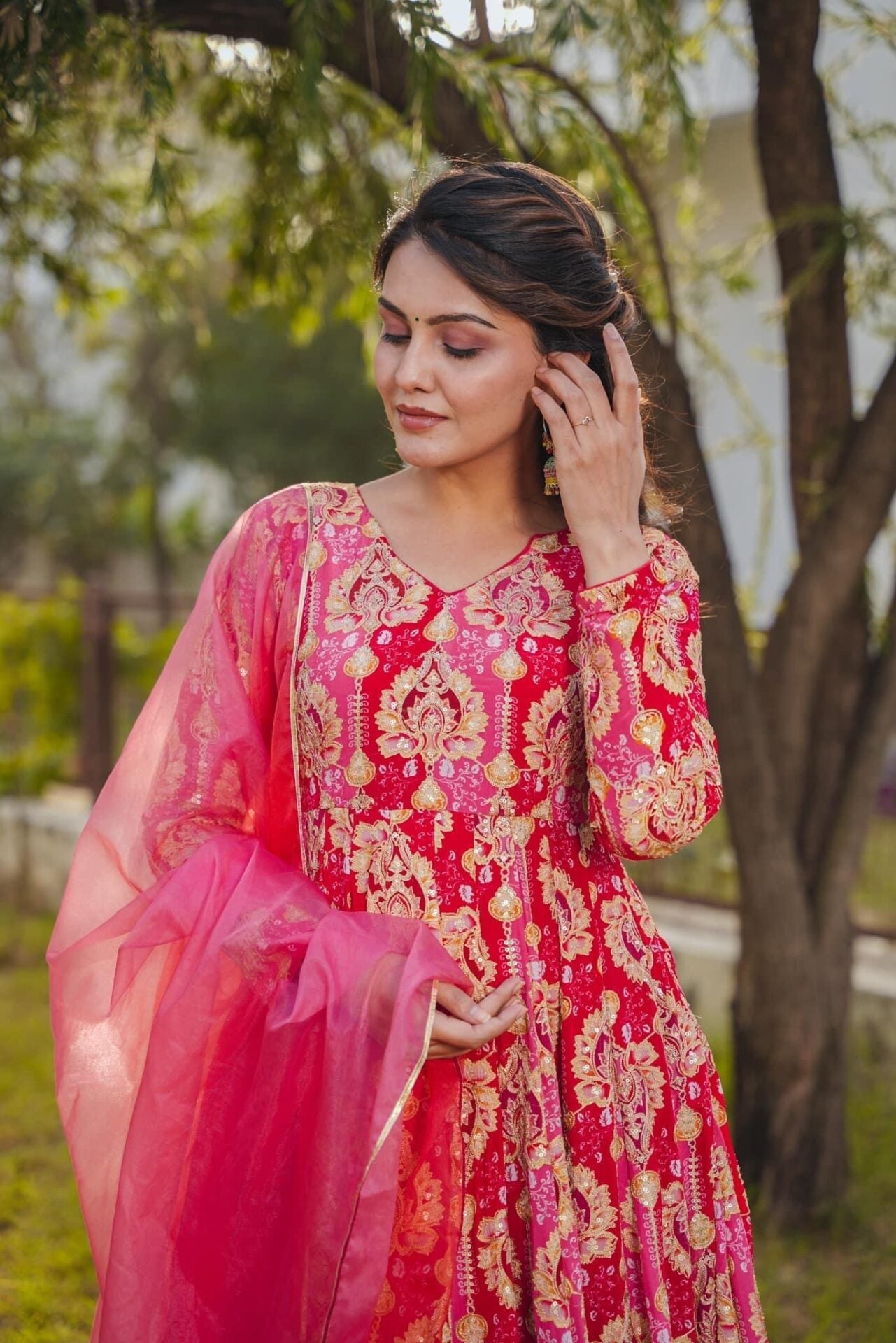 Idaho-o Naima Red Heavy Suit Set - view 6