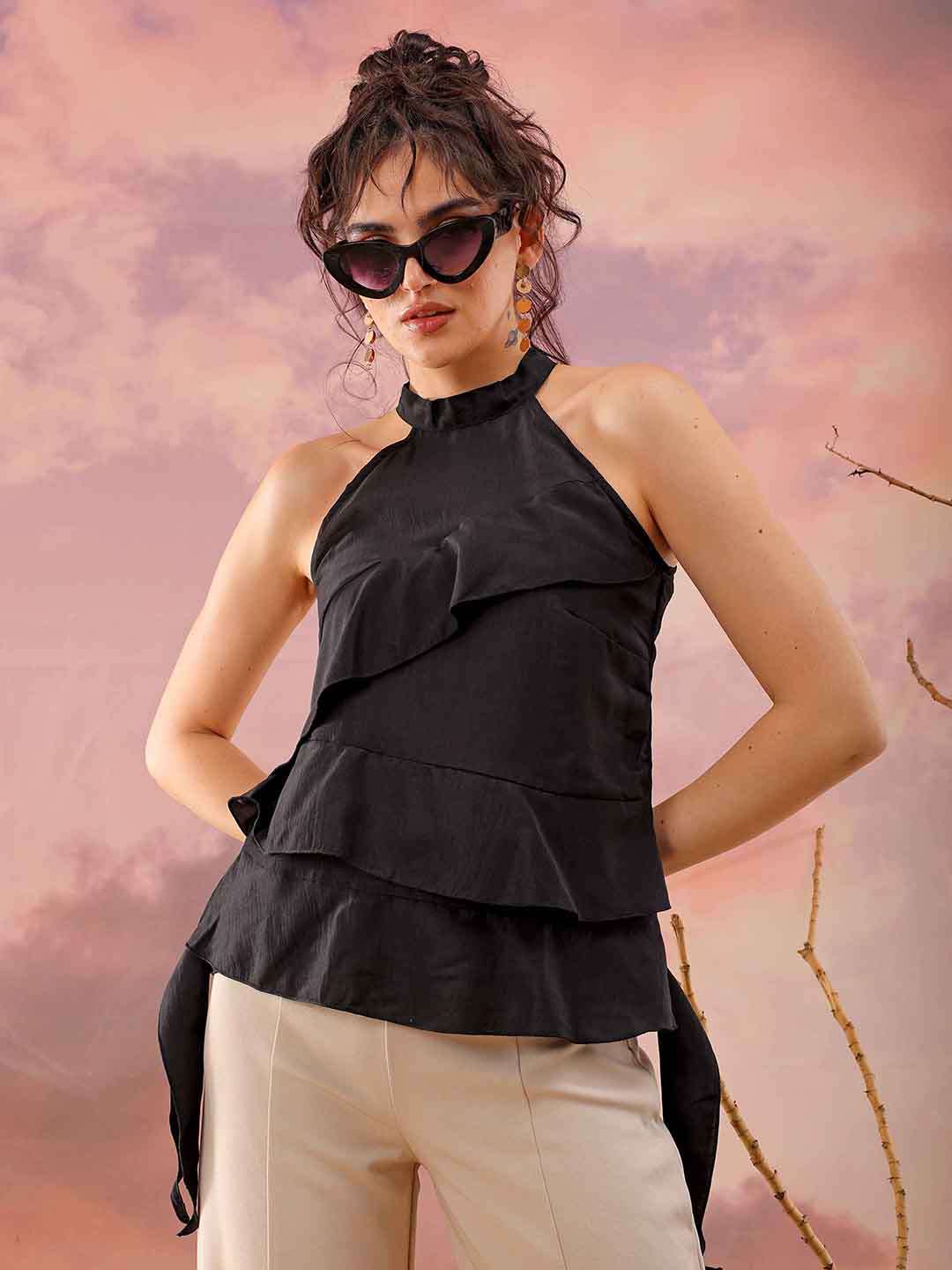 Freehand by The Indian Garage Co Women Solid Top