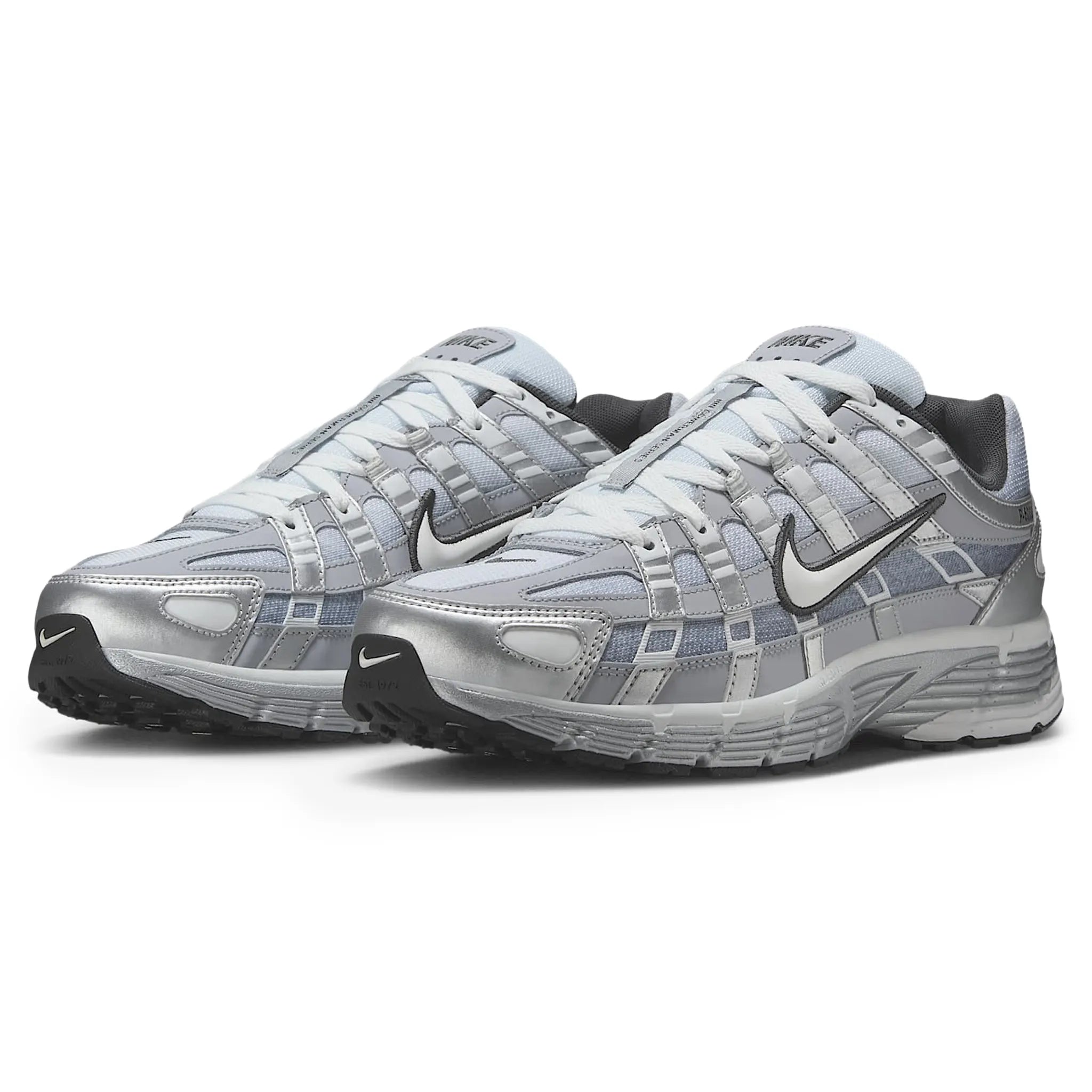 Nike P-6000 Metallic Silver Summit Wolf Grey - view 2