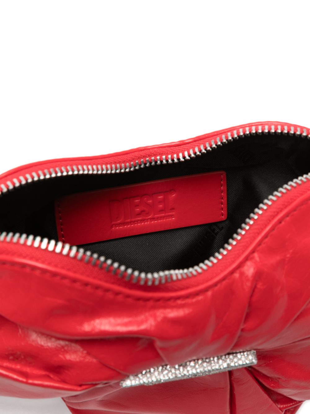 Diesel Scrunch-D Heart shoulder bag – Calf Leather 100% - view 5