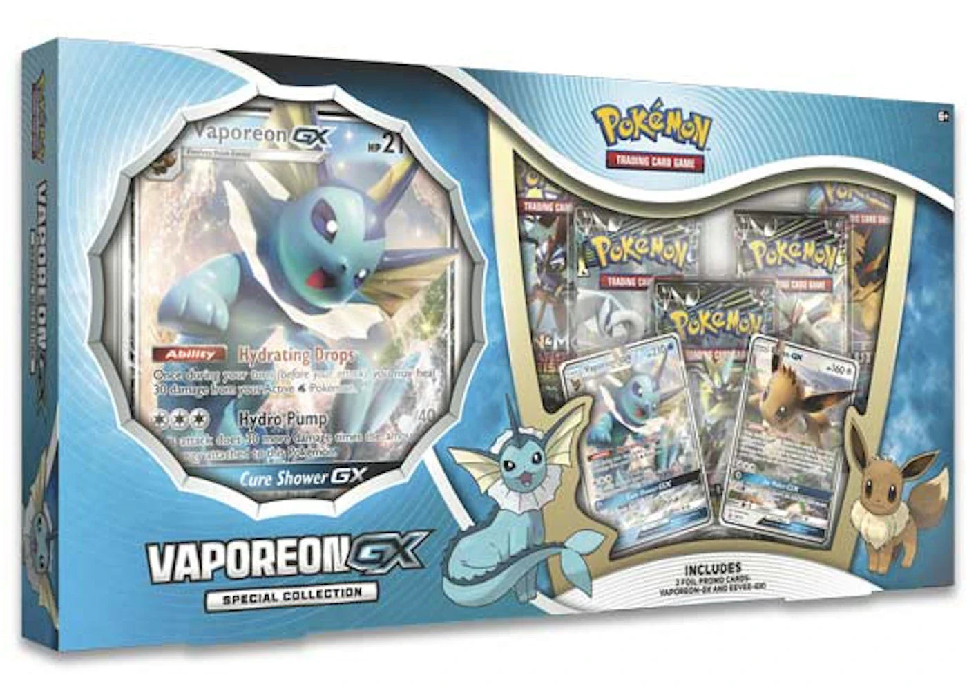 Pokémon 2019 Pokemon TCG Vaporeon GX Special Collection