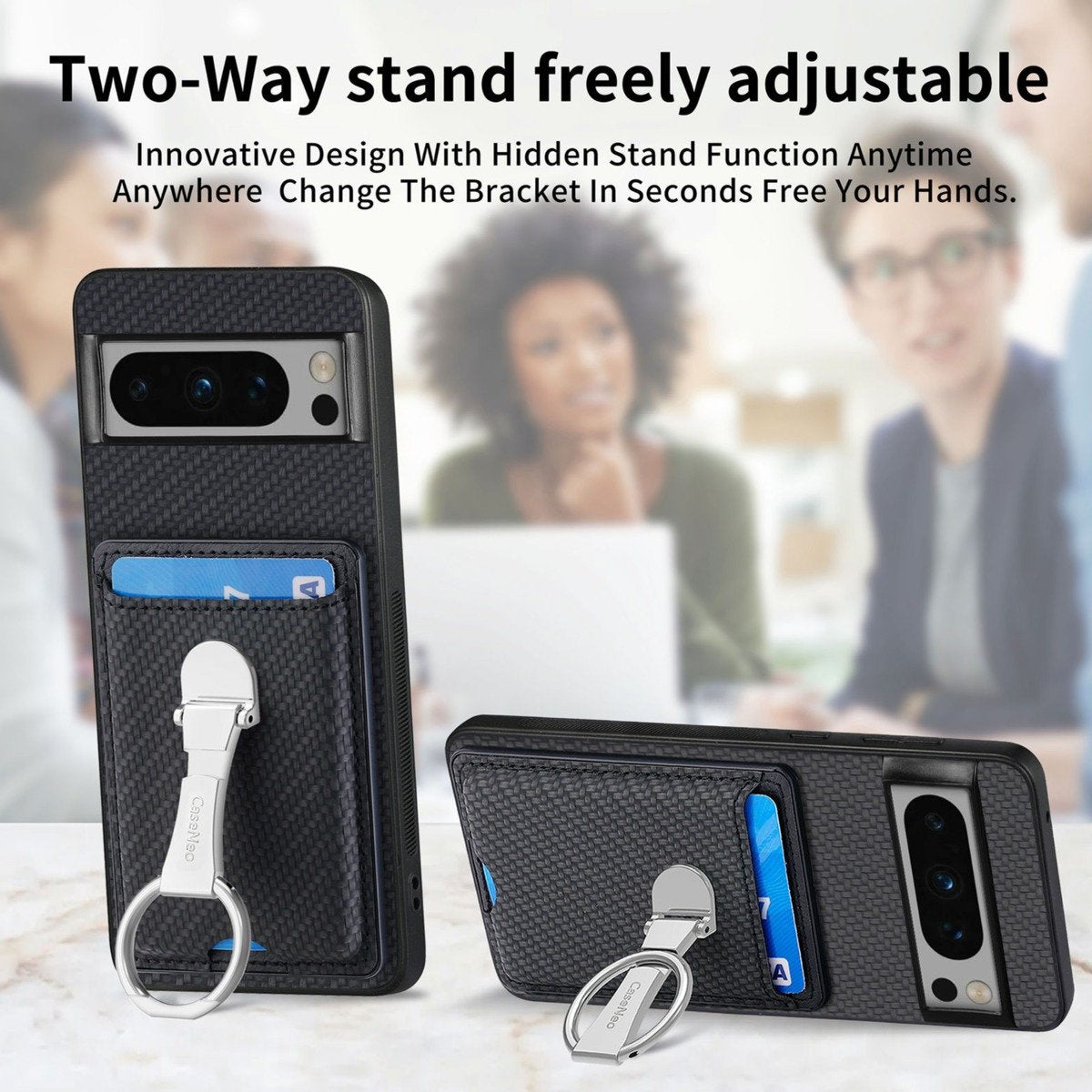 Million Cases Elite Wallet Guard Metal Bracket Case - Google - view 6