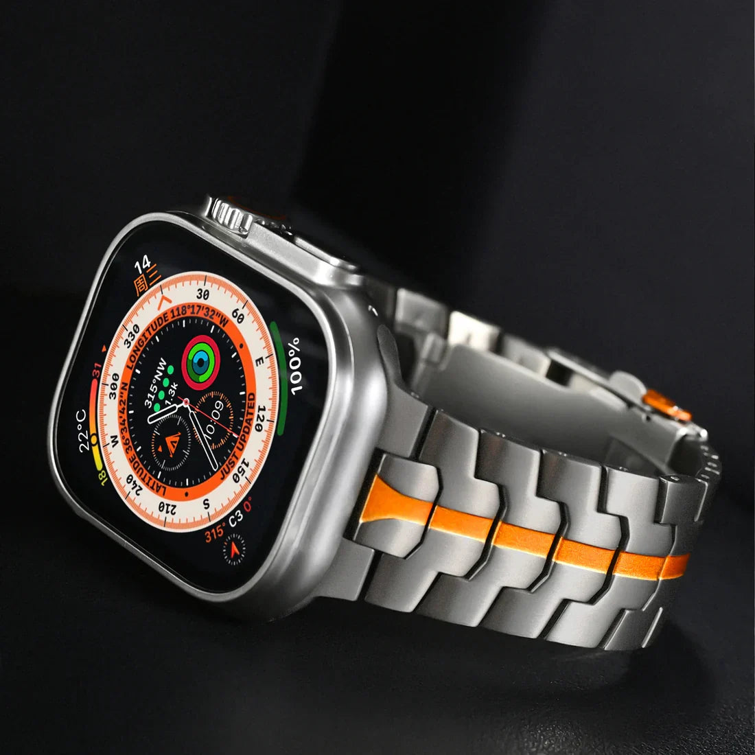 Million Cases Luxury Interwoven Metal Strap for Apple Watch - view 3