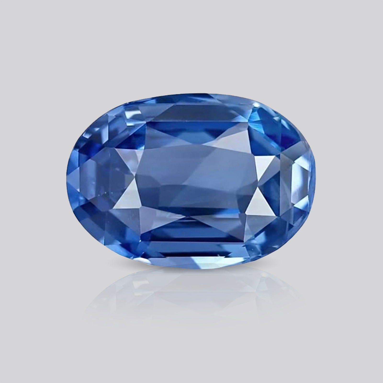 Gemsmantra Blue Sapphire (2.81 Ratti, 2.56 Carat)