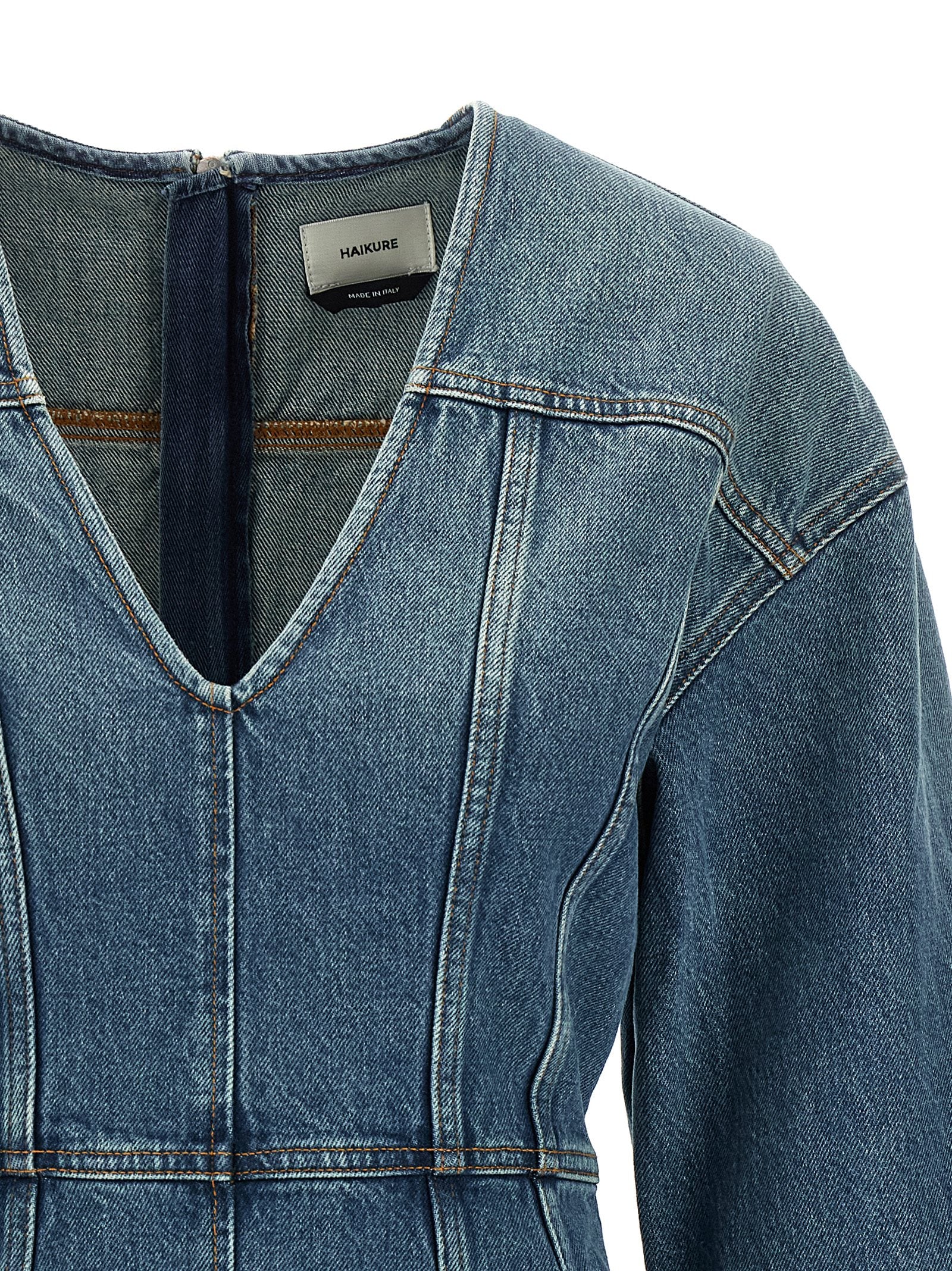 Haikure Denim Dress – 100% cotton - view 3