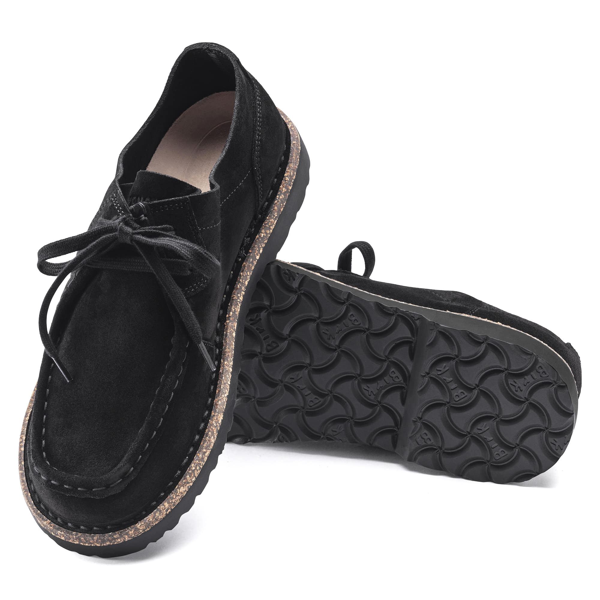 Birkenstock Pasadena III Suede Leather – Black Black