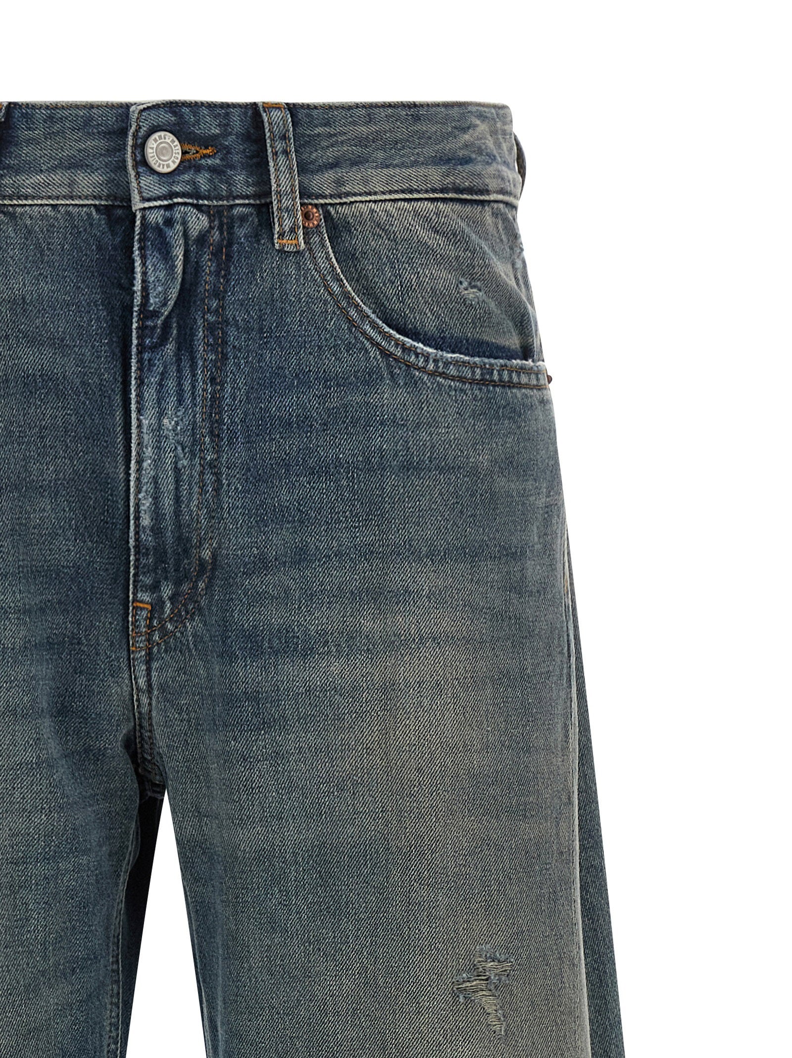 Mm6 Maison Margiela Jeans Wide-leg – 100% cotton - view 3