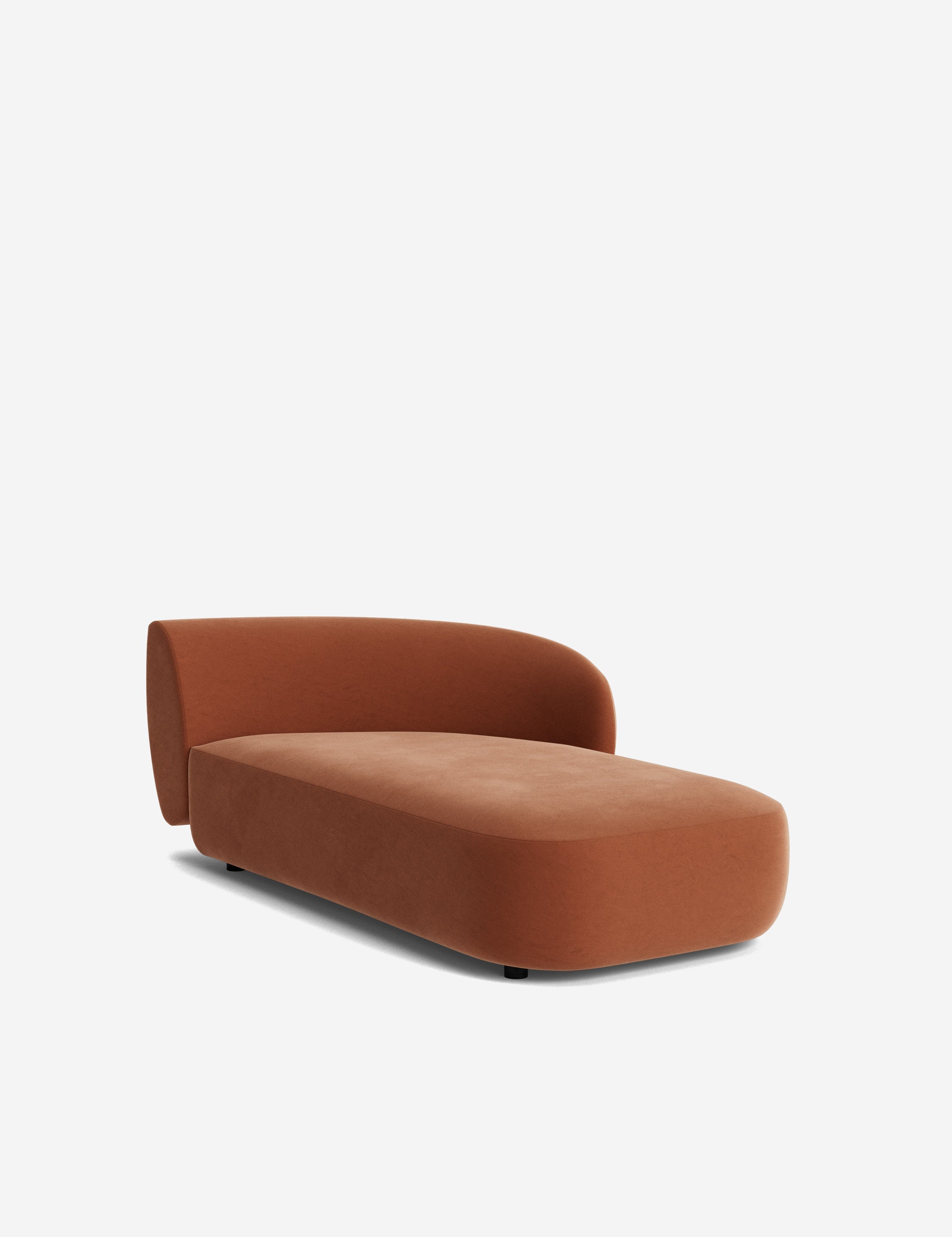Lulu and Georgia Claret Modular Right Chaise - view 211