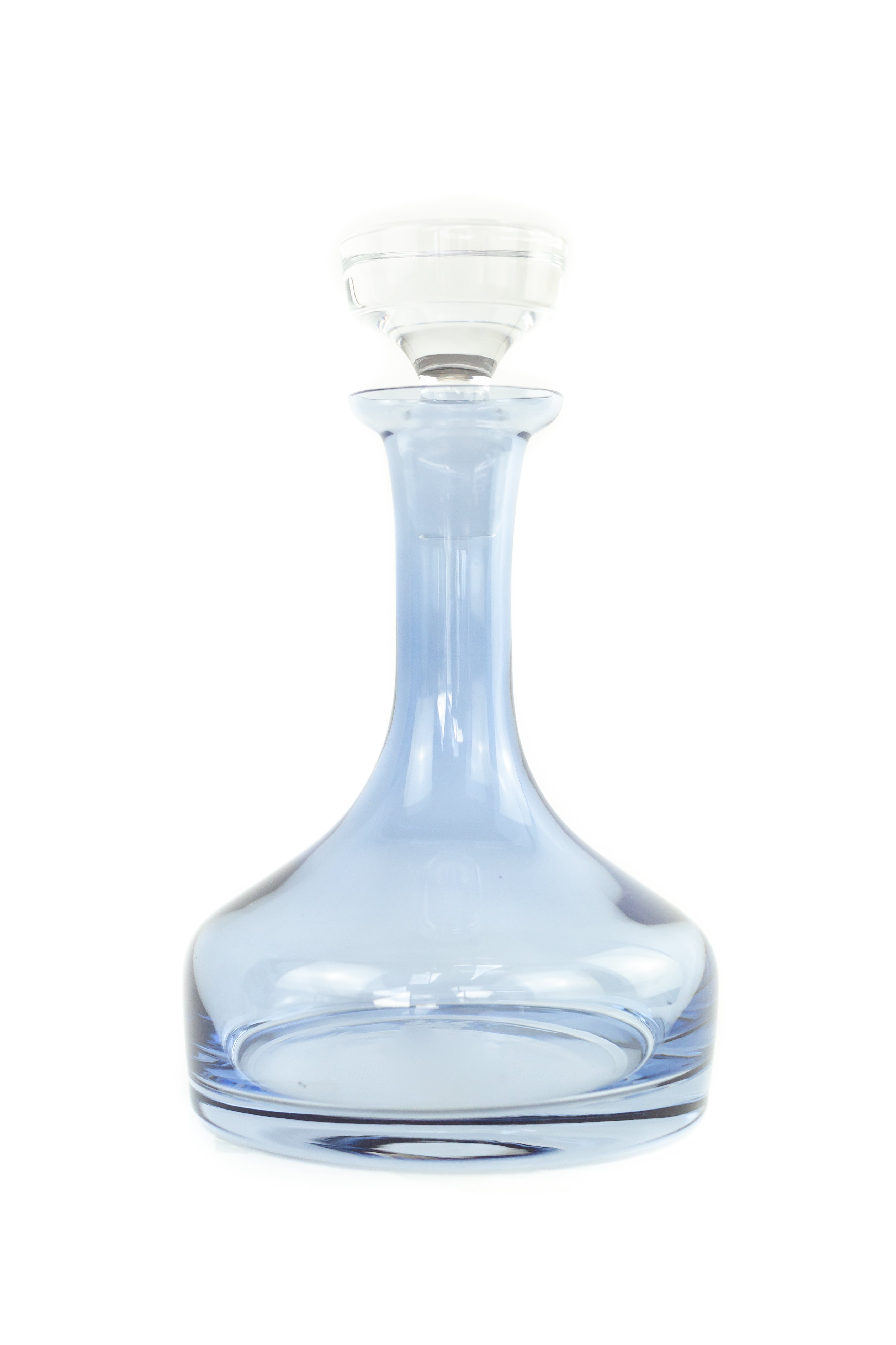 Estelle Colored Glass Estelle Colored Decanter- Vogue {Cobalt Blue} - view 3