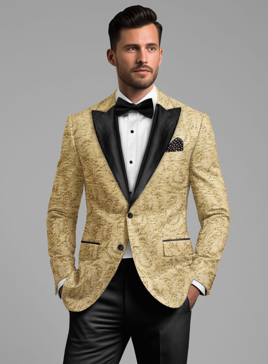 StudioSuits Italian Silk Lerion Tuxedo Blazer - view 2