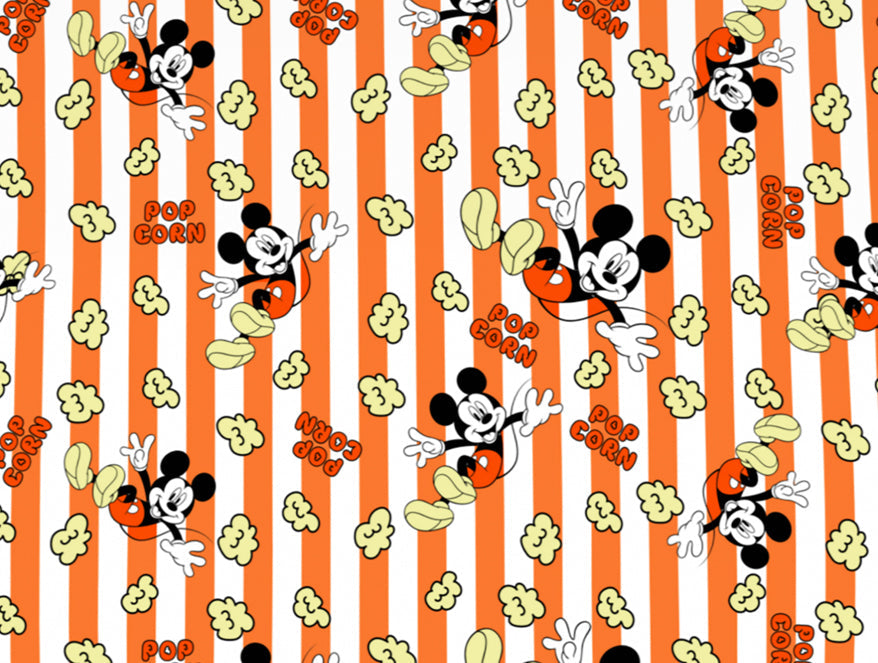 Spaces India Character Red Orange - Dark Orange 100% Cotton Double Bedsheet - Disney Mickey By Welspun - view 6
