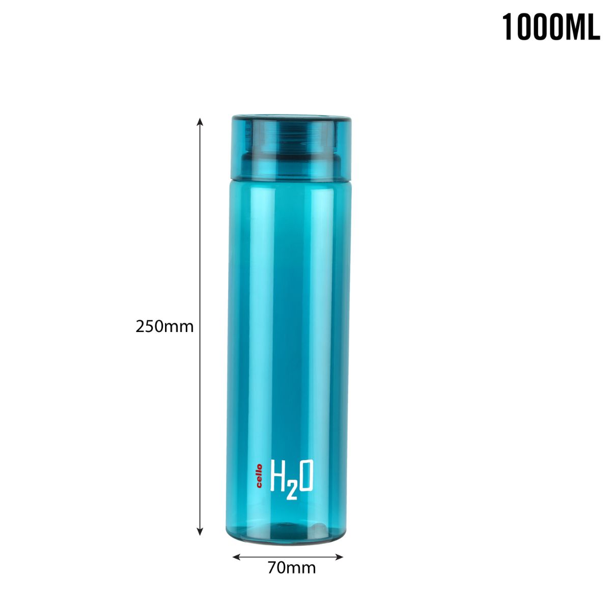 Cello H2O Plastic Water Bottle, 1000ml - view 14
