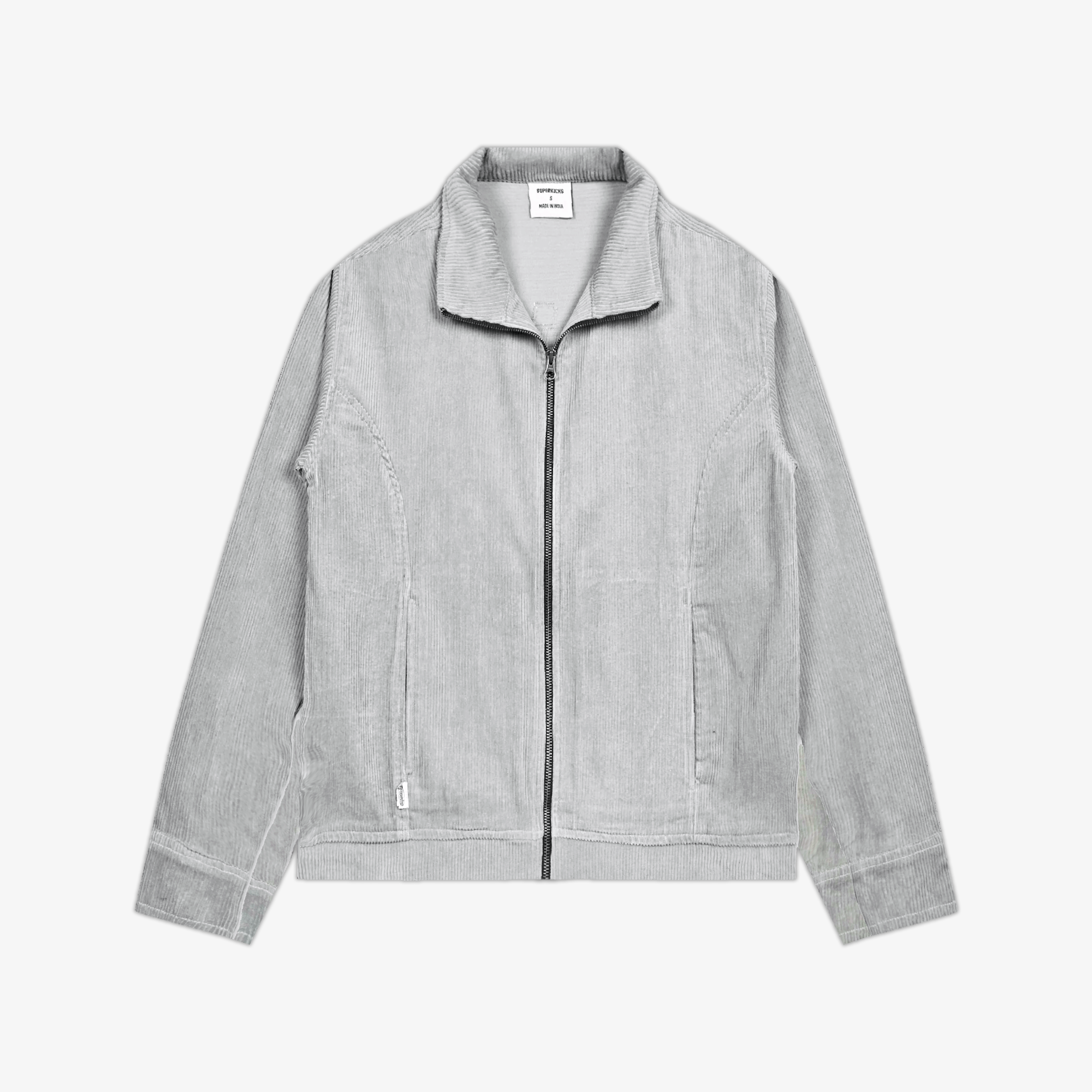 Corduroy jacket slate – Superkicks | Corduroy Jacket { Slate Grey
