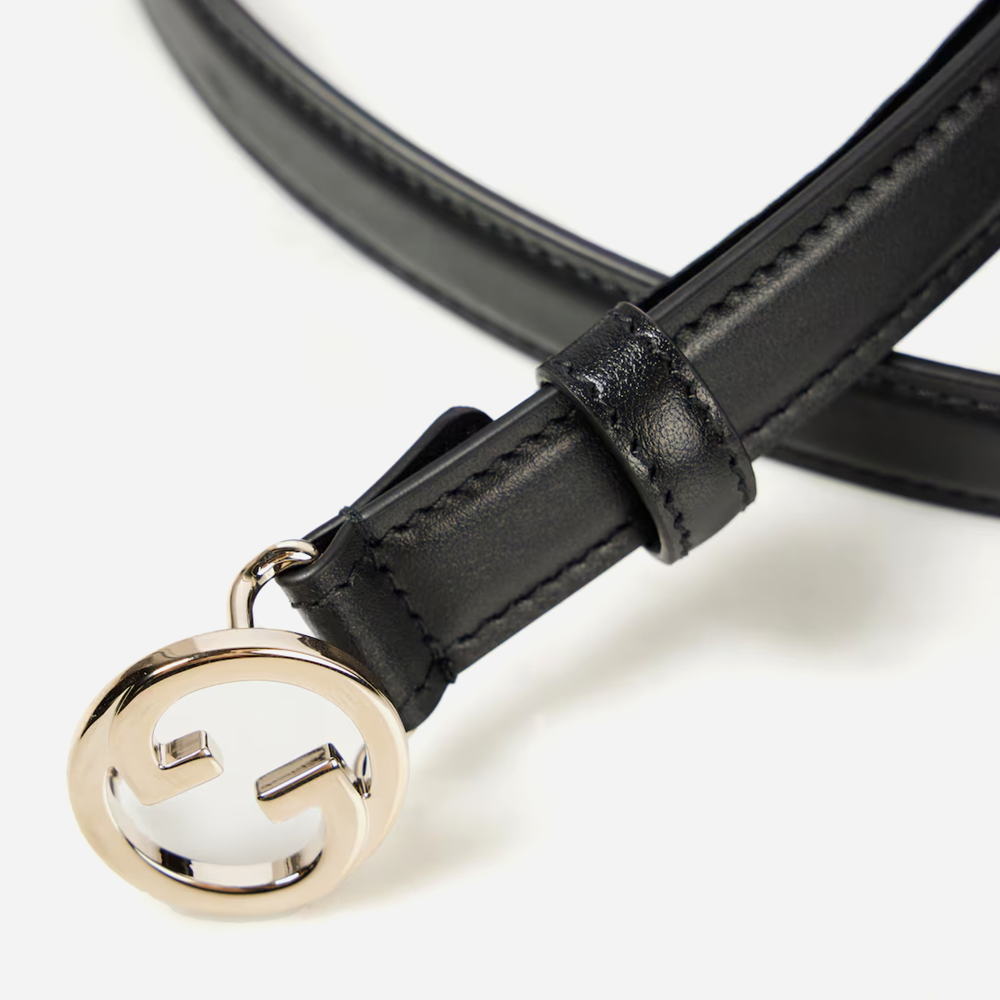 Gucci Blondie Interlocking G Leather Belt - view 2