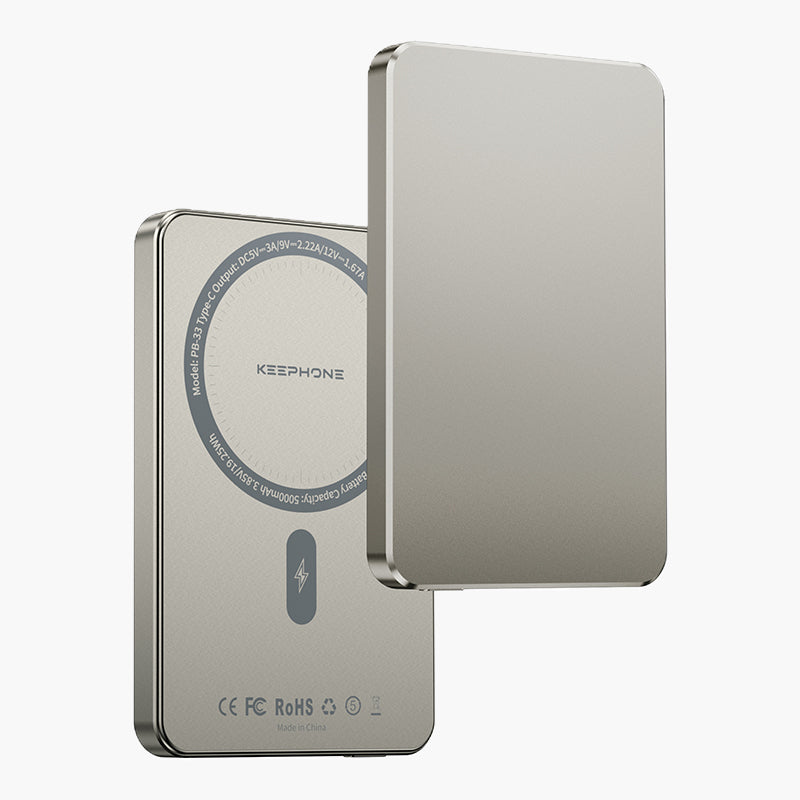 Million Cases Keephone Ultra-Compact Cross-Border Magnetic 5000 mAH Mini Power Bank