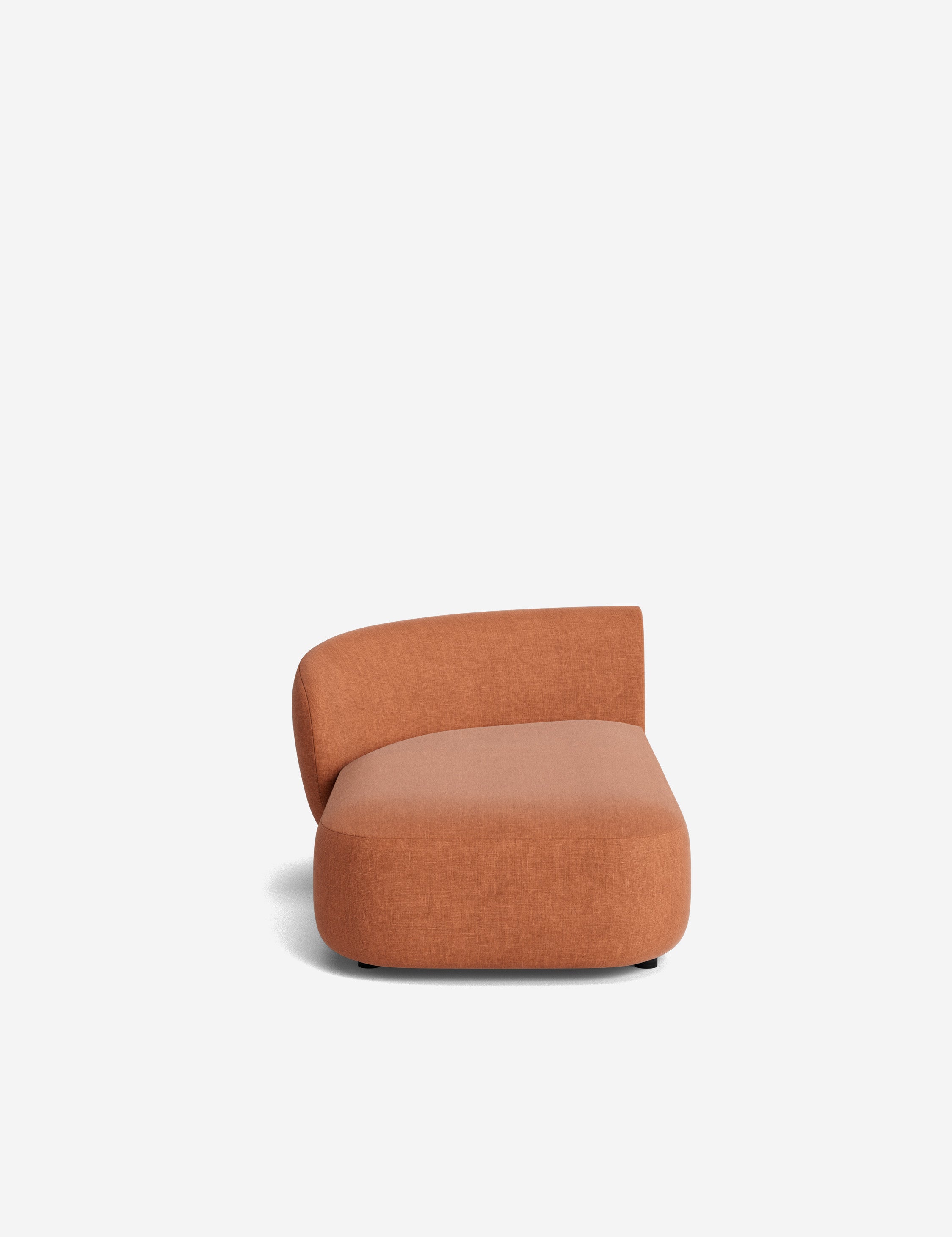 Lulu and Georgia Claret Modular Left Chaise - view 226