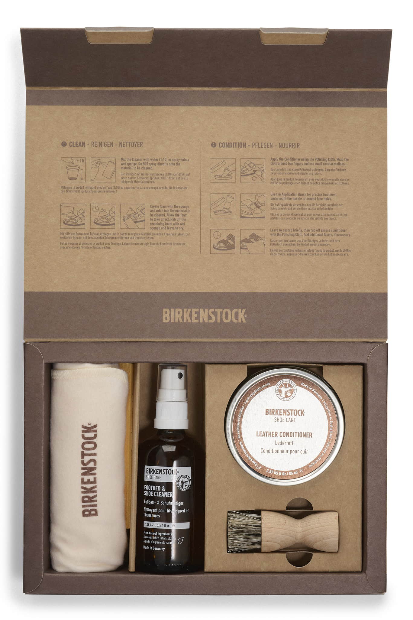 Birkenstock Oiled Leather Care Set – Multi - view 2