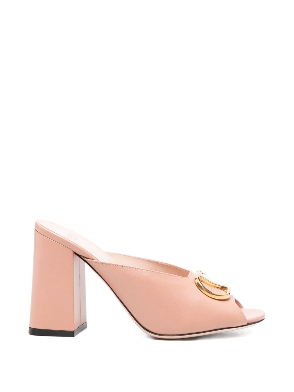 Valentino Garavani VLogo Signature leather mules.