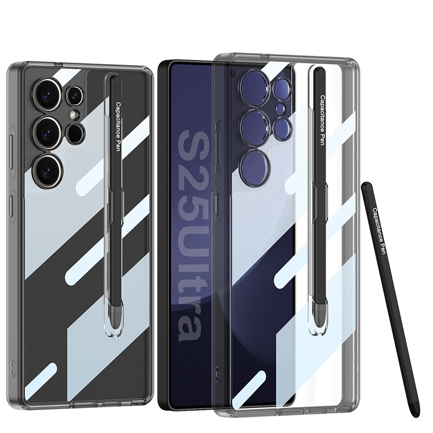 Million Cases Crystal Shield High Transparency Pen Holder Case - Samsung