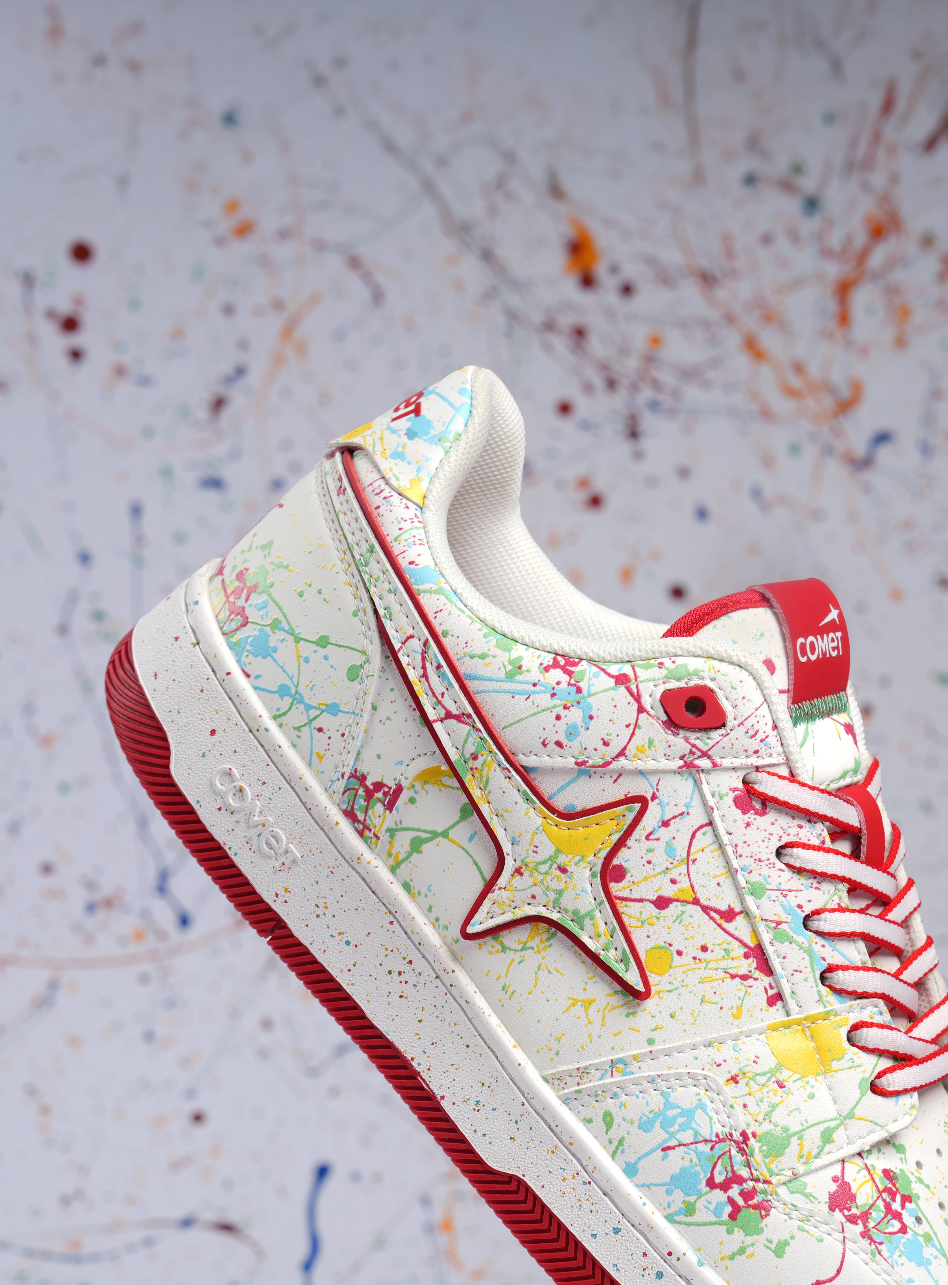 wearcomet Splatter – White Splatter - view 2