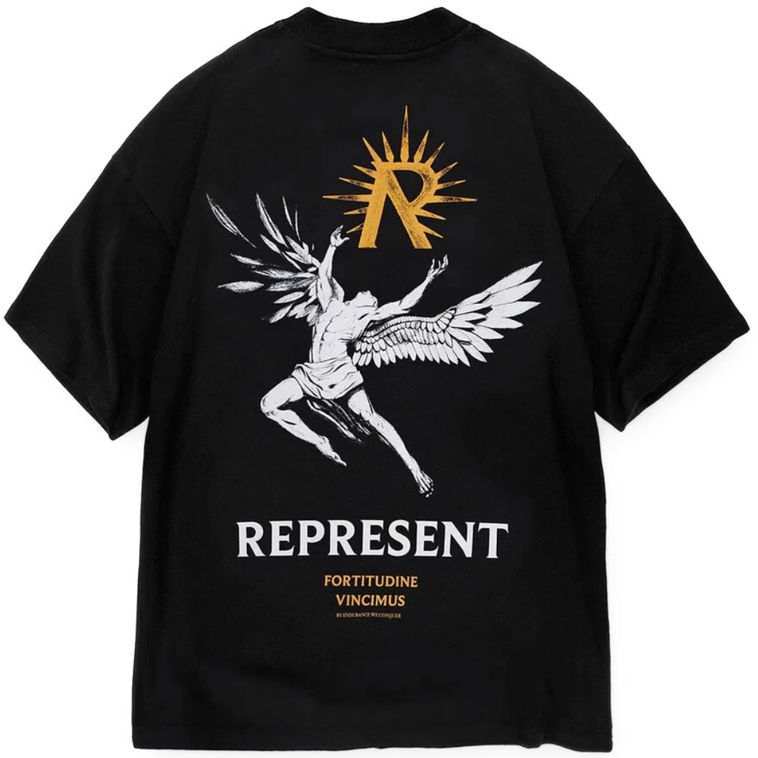 Represent Icarus black T Shirt - view 2