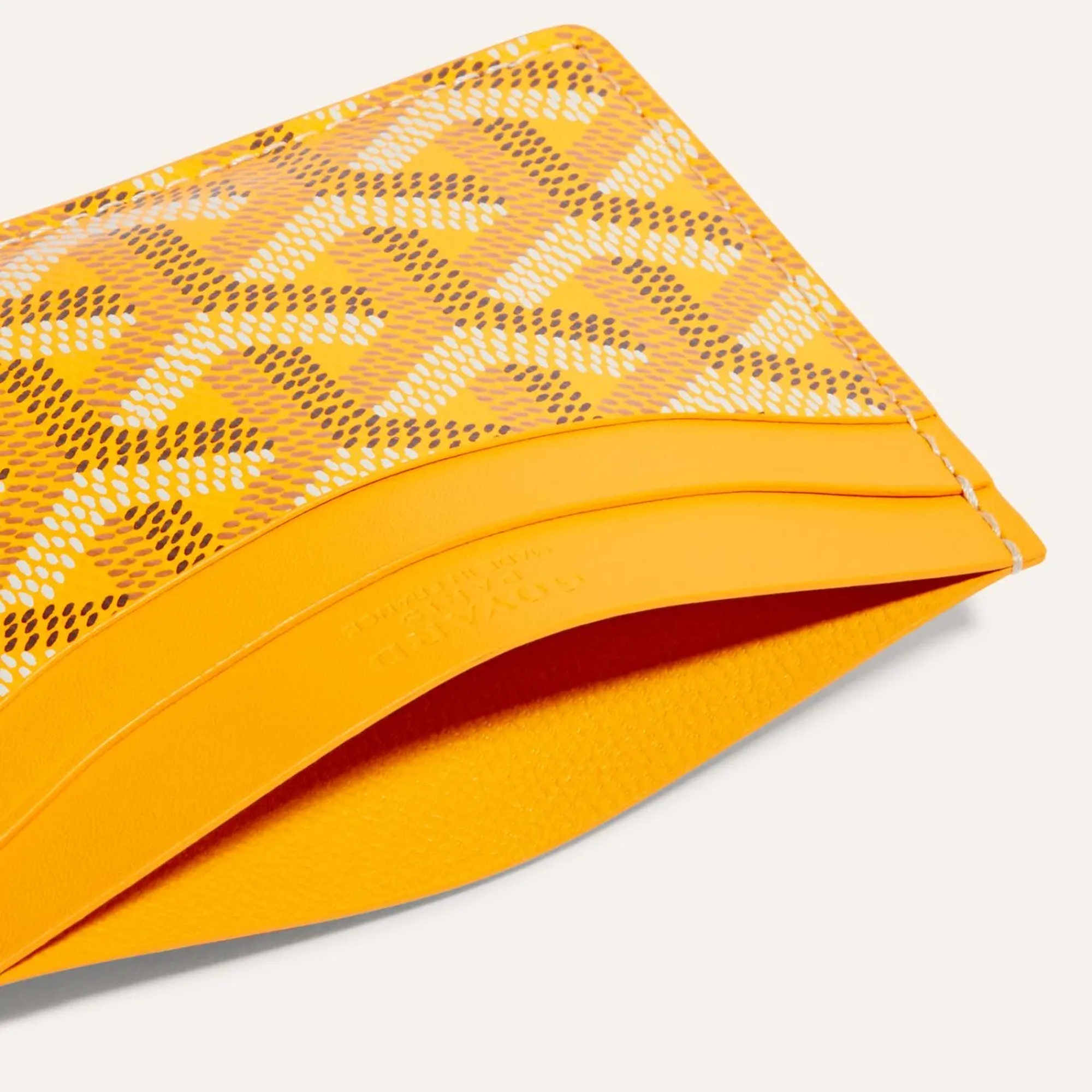 Goyard Saint-Sulpice Card Wallet Yellow - view 2