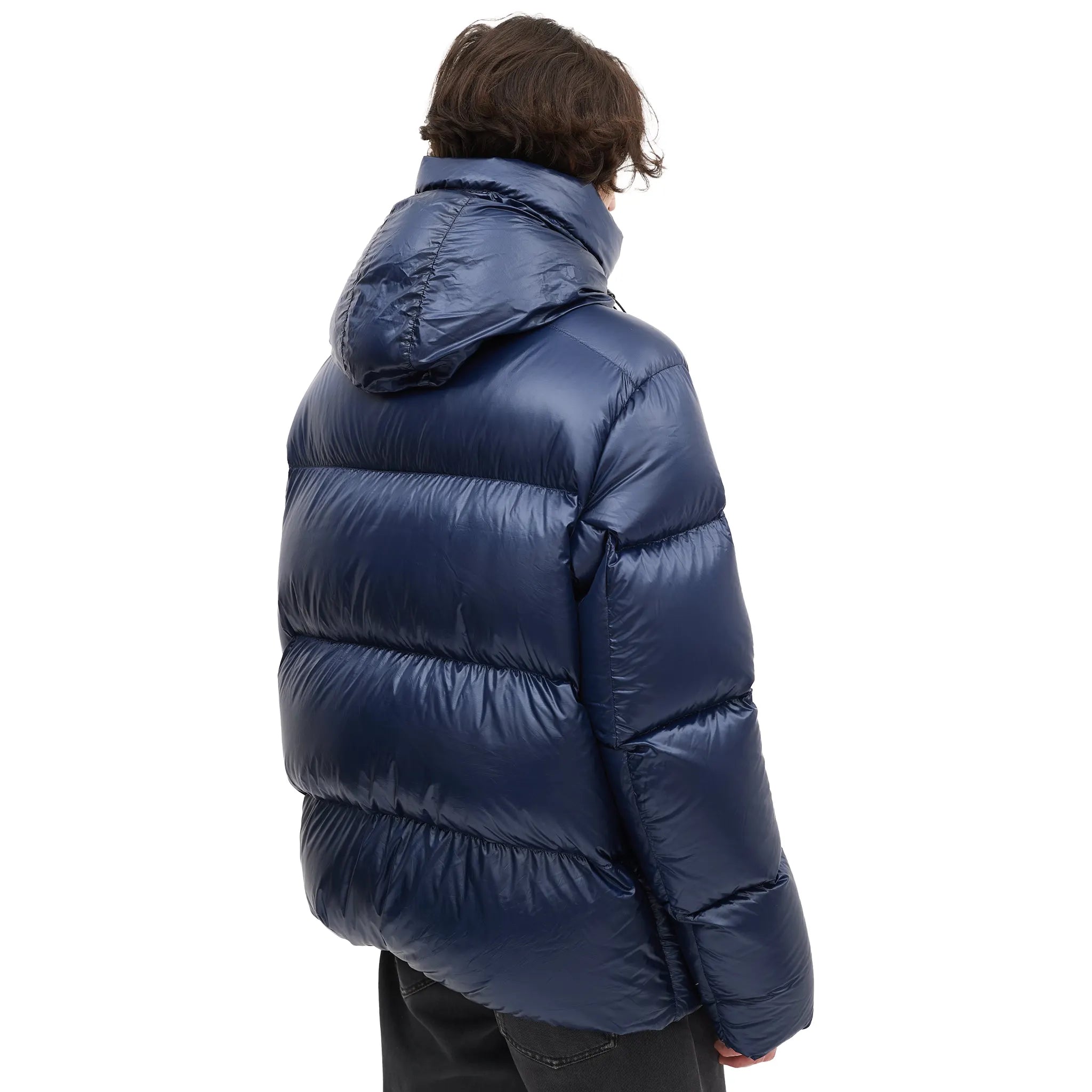 Canada Goose Down & Nylon Crofton Navy Puffer Jacket - view 2