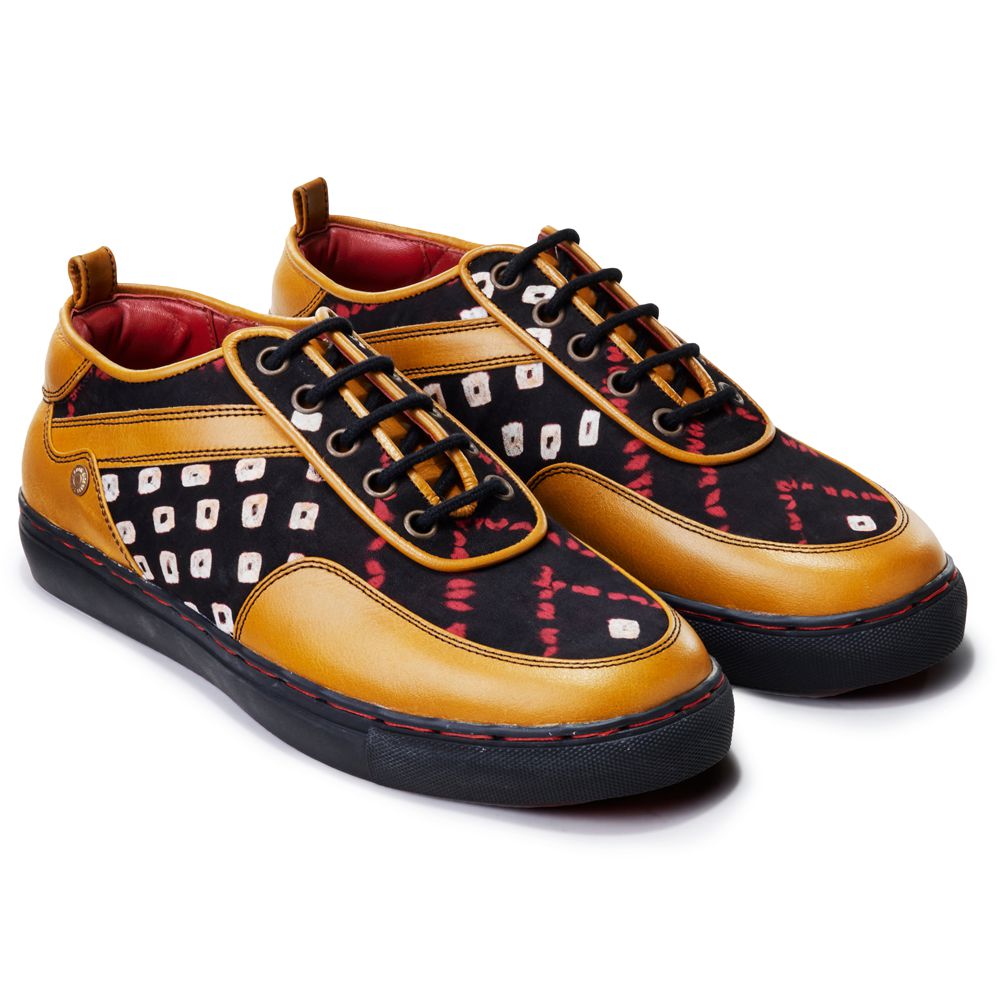 Women mustard – Banjaaran India Bandhni Sneaker_for Women – Mustard (discontinued)
