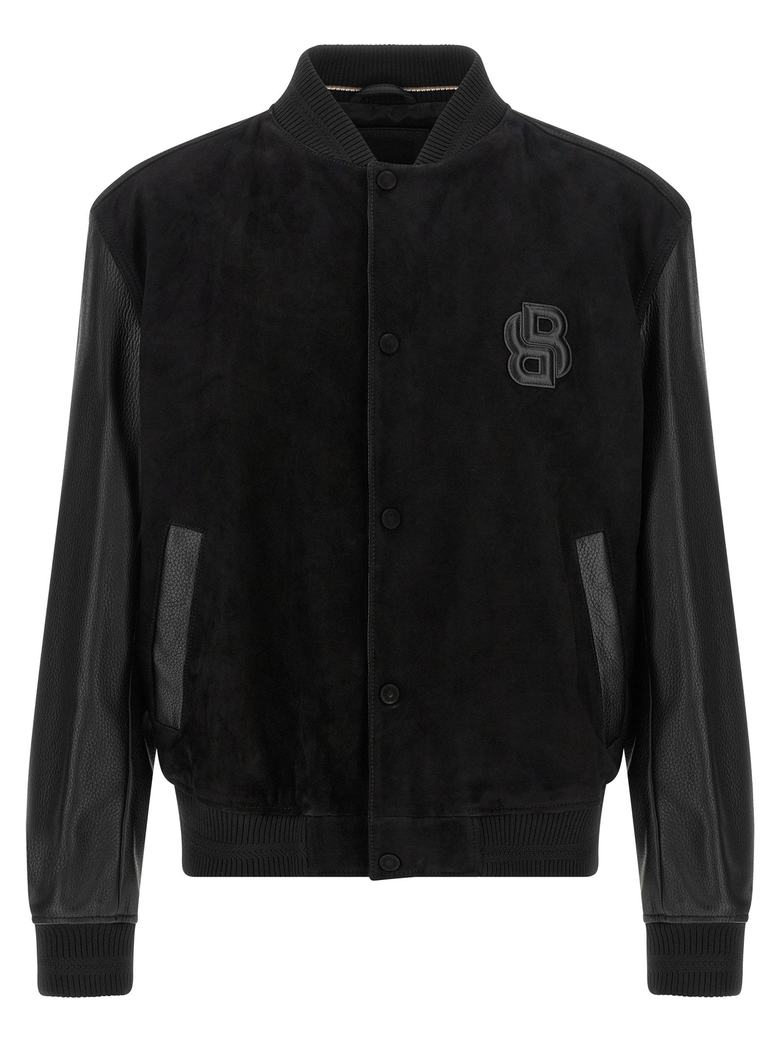 Hugo Boss Leather Bomber Jacket – 100% polyester