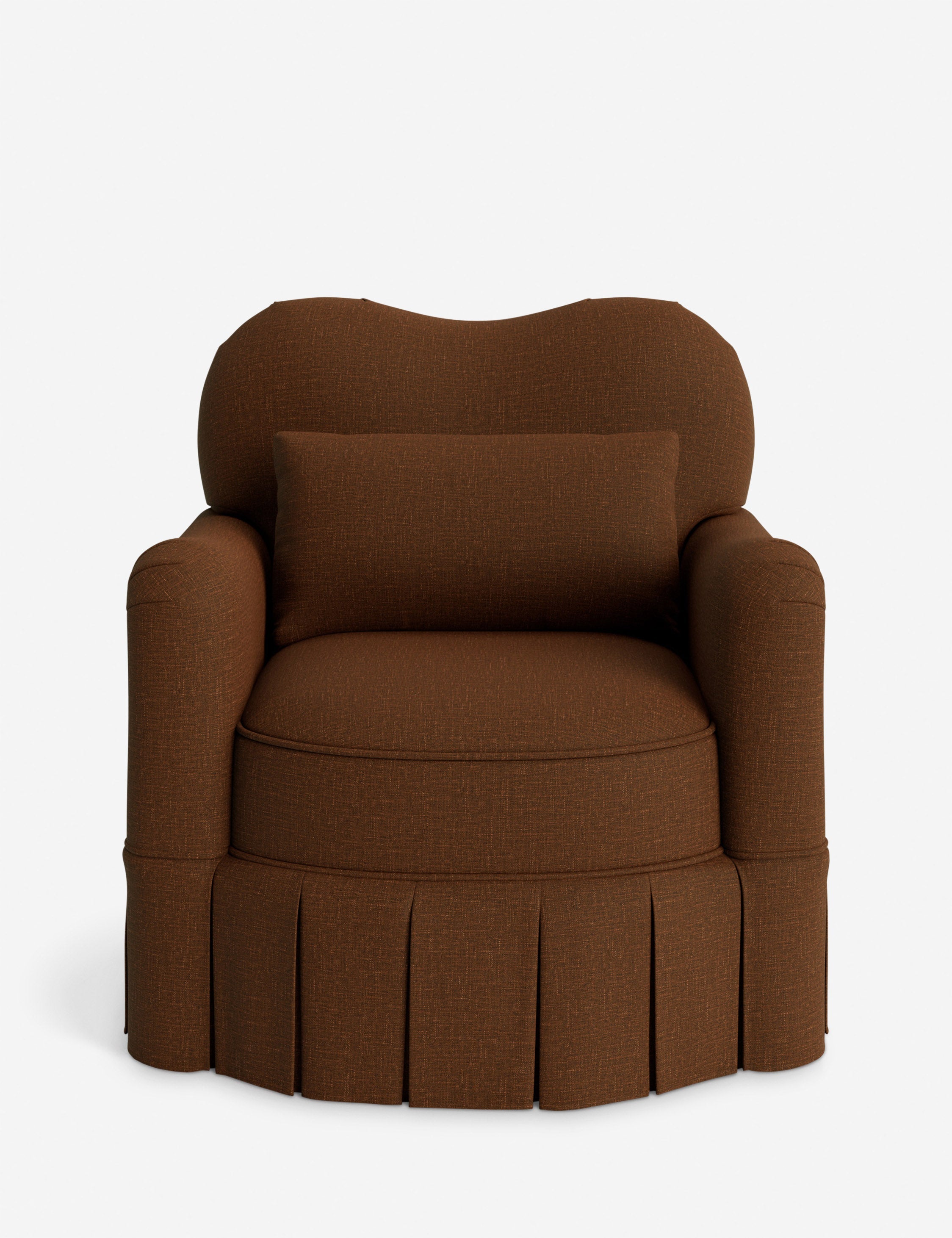 Lulu and Georgia Middleton Skirted Accent Chair by Ginny Macdonald - view 46